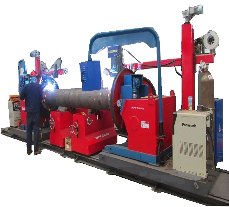 High Frequency Automatic Pipe Welding Machine for Pipe Spool Fabrication Line