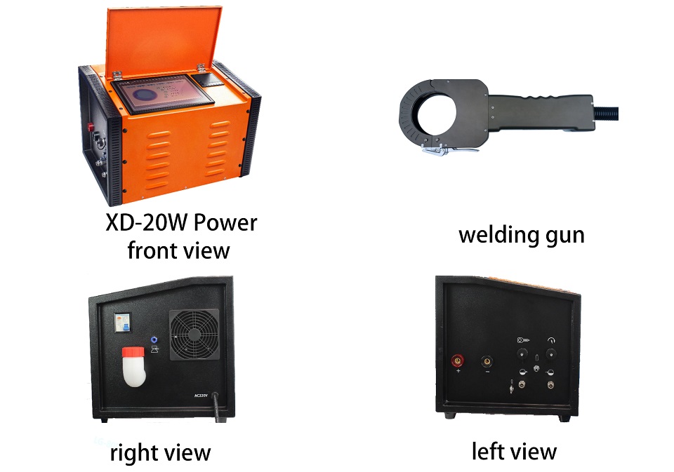 Tube to tube welding machine