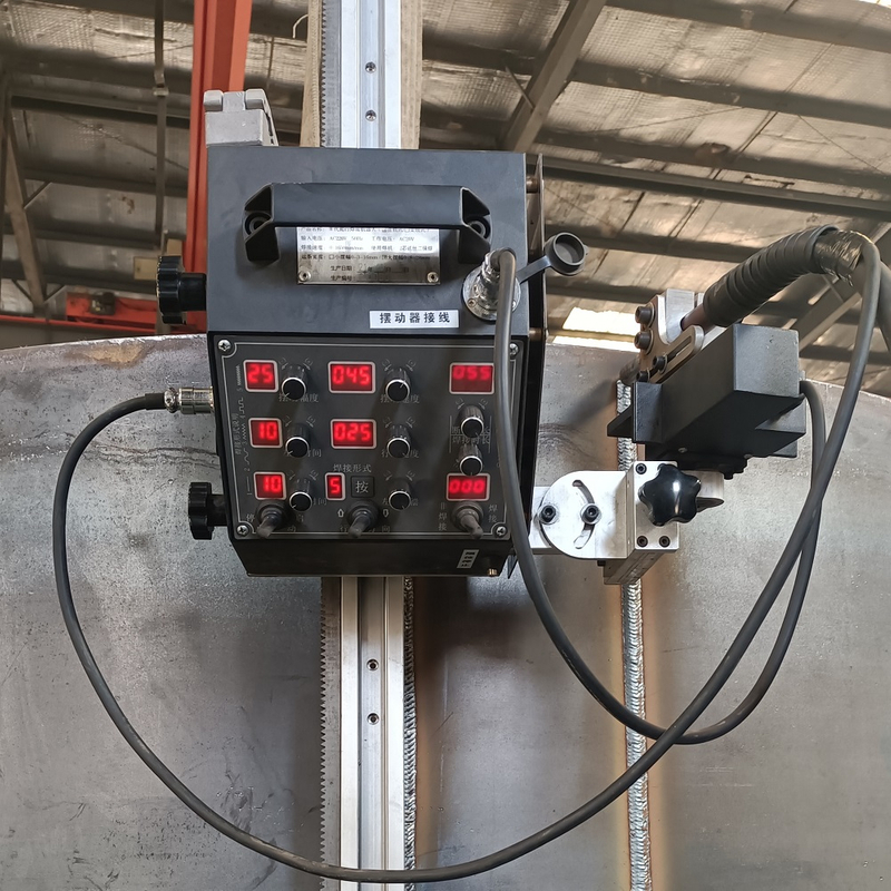 Magnetic Track Tank Welding Machine with Straight and Flexible Track