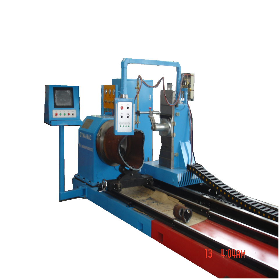 Easy Use And Heavy-duty 5 Axis Flame And Plasma Pipe Cutting Machine for Carbon Steel Power Plant
