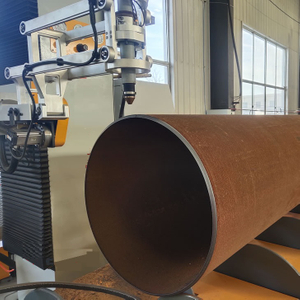 Roller Type 5 Axis Pipe Spool Plasma Cutting Machine