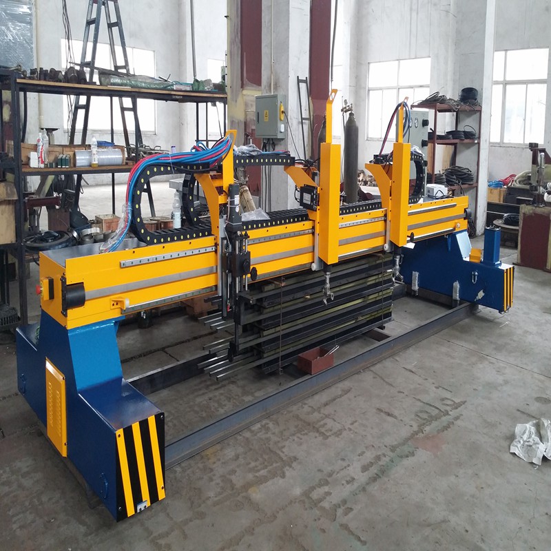 Electron Laser SAW H Beam Plasma And Flame Cutting Machine for Steel Structure