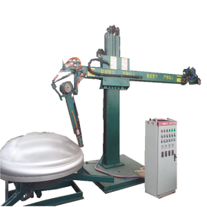 Pressure Vessel Polishing and Cleaning Machine for Pipe and Head
