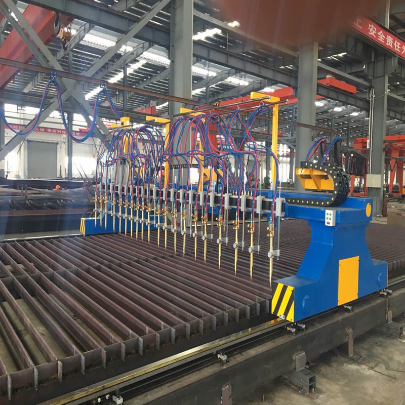 CNC Plasma And Flame Cutting Machine for Steel Structure Production Line