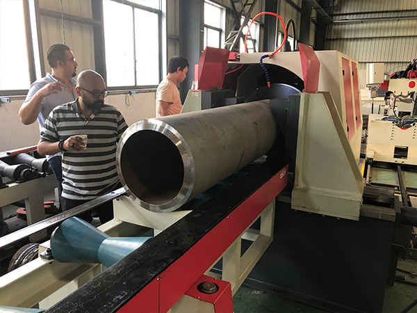 CNC High Speed Piping End Beveling Machine for pipe spool fabrication