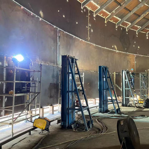 Screw Jack System-Tank Lifting Construction Equipment