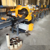 Large Diameter Pipe Prefabrication Cutting And Groove Machine with Automatic Feeding Roller