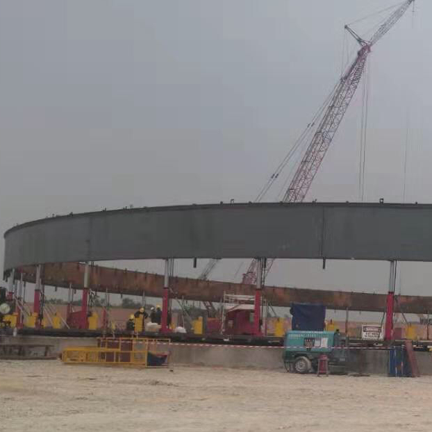 WINCOO YT Series Hydraulic Jacks: Advanced Three-Stage Lifting Solution for Storage Tank Construction