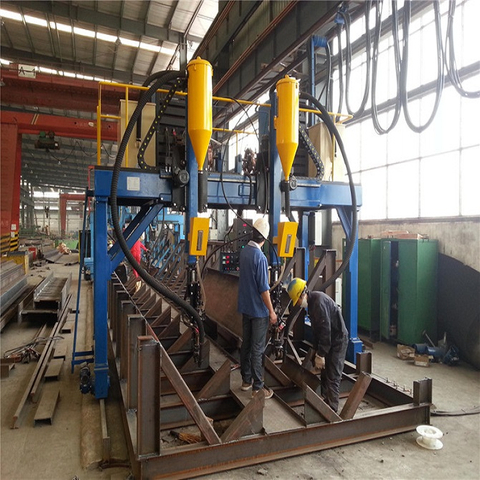 High Efficiency Single Side Gantry Welding Machine with Strip Oxy-fuel for Steel Structure