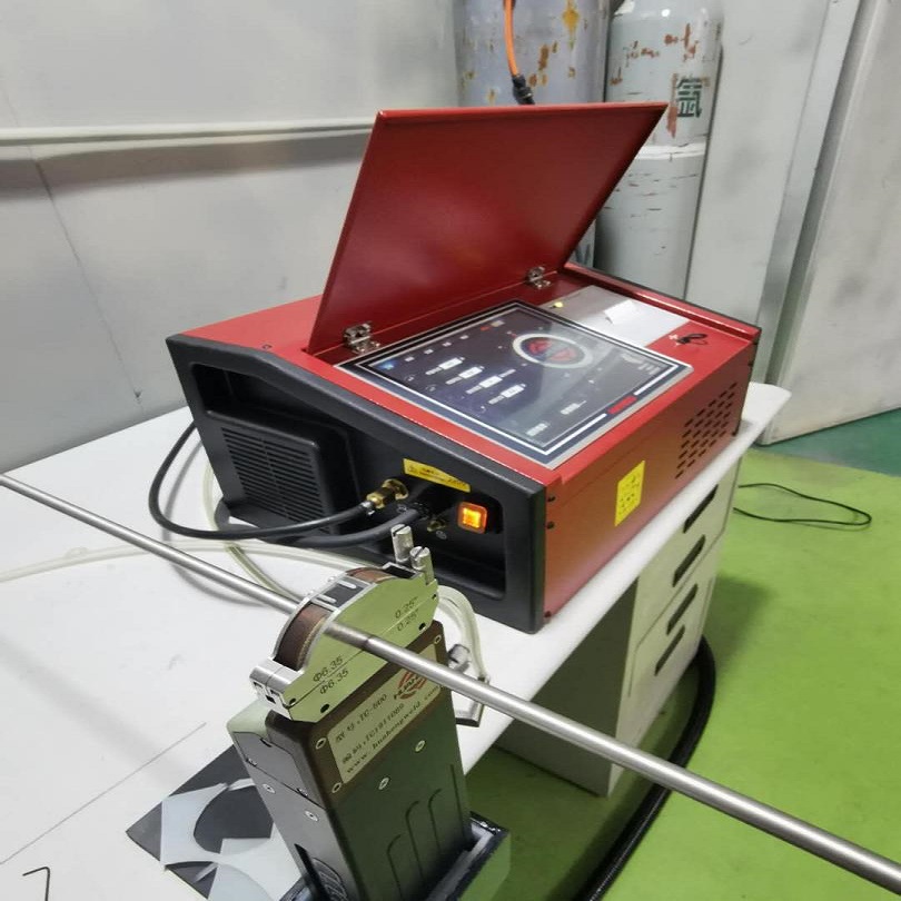 Tube to tube welding machine