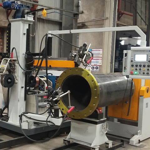 The Cantilever Pipe Automatic Welding Machine (Chuck-Type) for Pipe Spool Fabrication Line