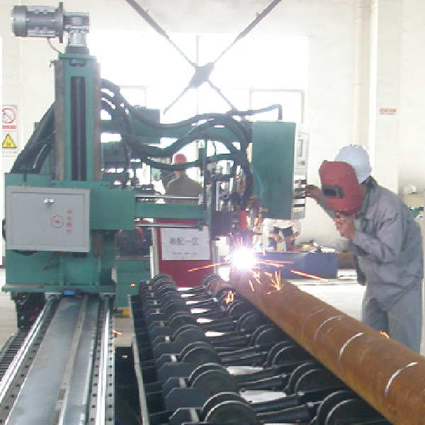 Pipe flame and plasma cutting machine