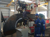 Automatic pipeline welding workstation