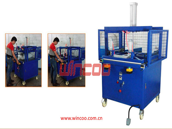 Pillow vacuum compress packing machine