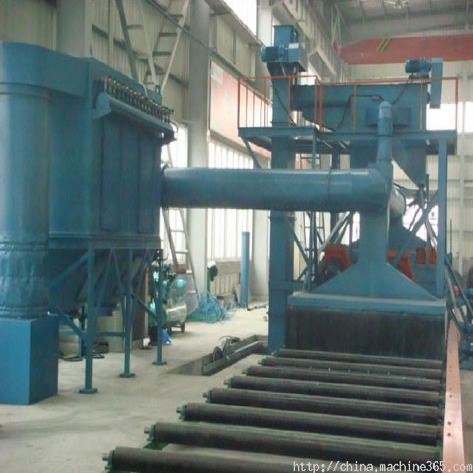 Automatic Big Steel Sand Blasting Machine for Steel Structure with Abrasive