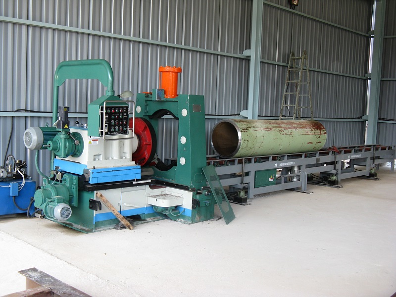 pipe end beveling machine