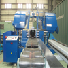 Large Pipe Band Saw Machine with CNC Control for Pipe Spool Fabrication Line