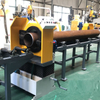 Large Diameter Pipe Prefabrication Cutting And Groove Machine with Automatic Feeding Roller