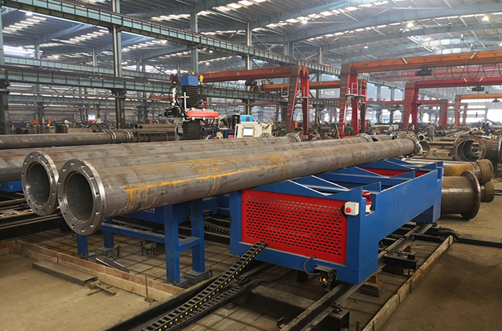 pipe fitting up machine