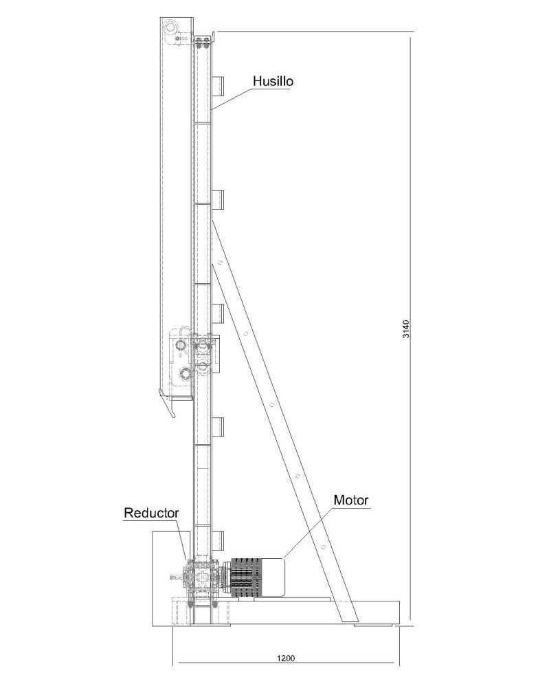 screw jacking system