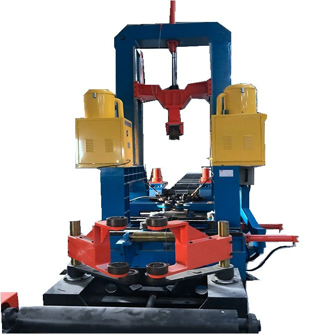 3 in 1 Gantry H Beam Straightening And Welding And Assembling Machine with Sopt Welding