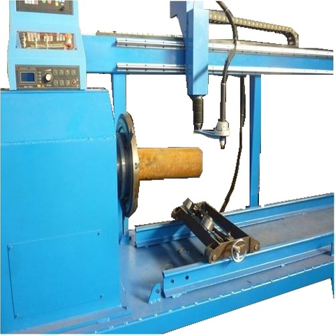 Easy Use And Heavy-duty 5 Axis Flame And Plasma Pipe Cutting Machine for Carbon Steel Power Plant