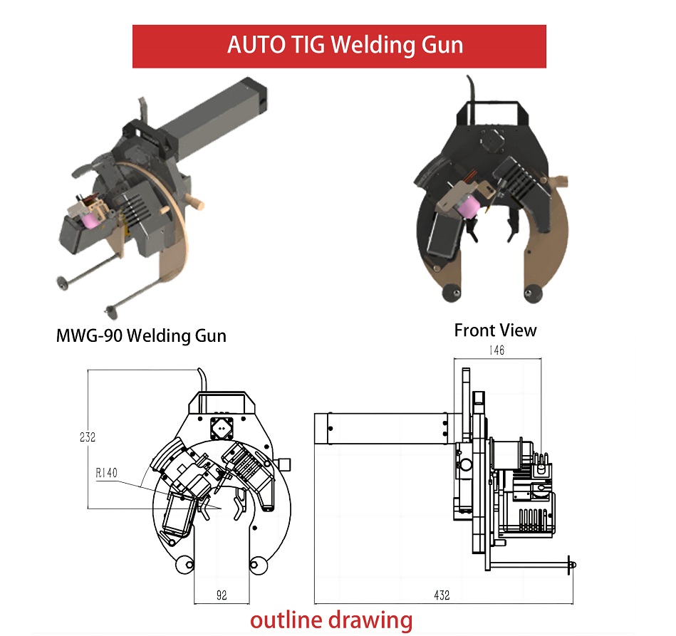 all position tig pipe welding machine