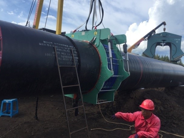 pipeline heating machine