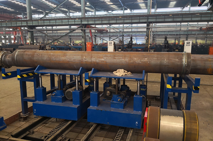 pipe fitting up machine