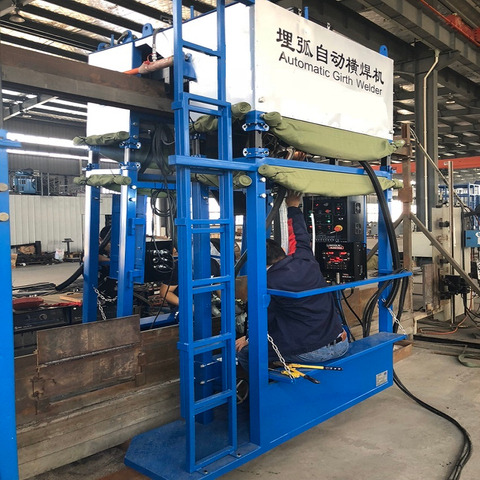 Double Side Horizontal Seam Welding Machine for MIG Girth Welding Machine
