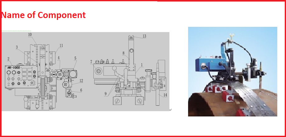 tank welding tractor