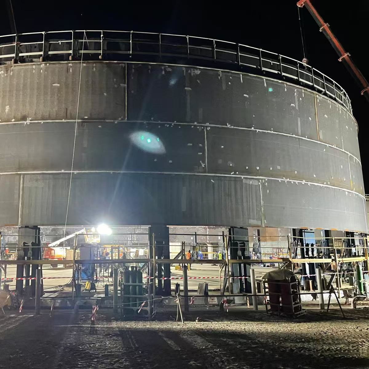 Screw Jack System-Tank Lifting Construction Equipment