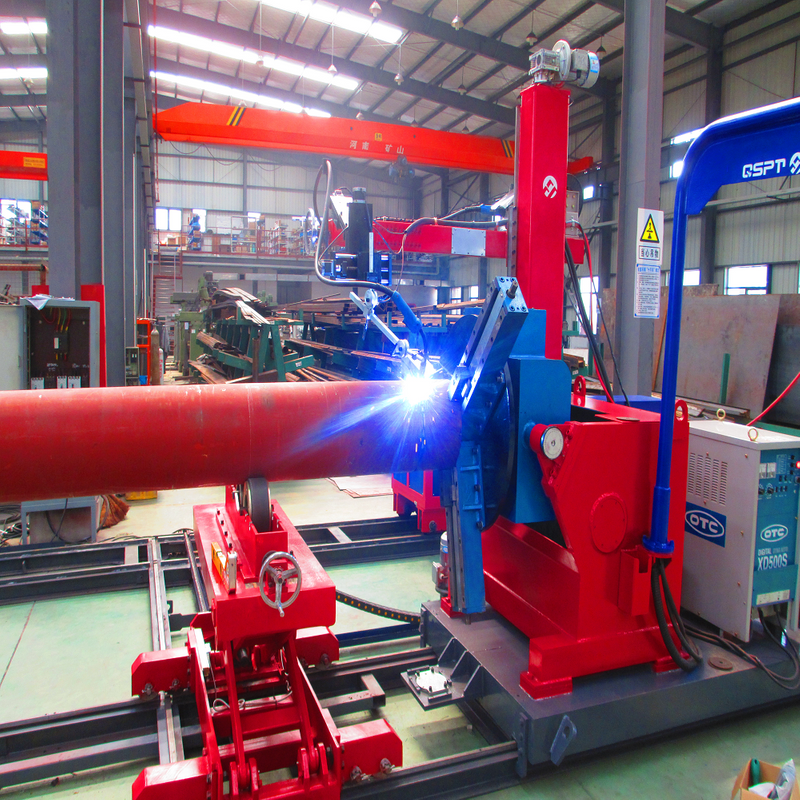 High Frequency Metal Automatic Pipe SAW Welding Machine for Pipe Spool ...