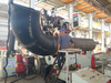 Automatic pipeline welding workstation