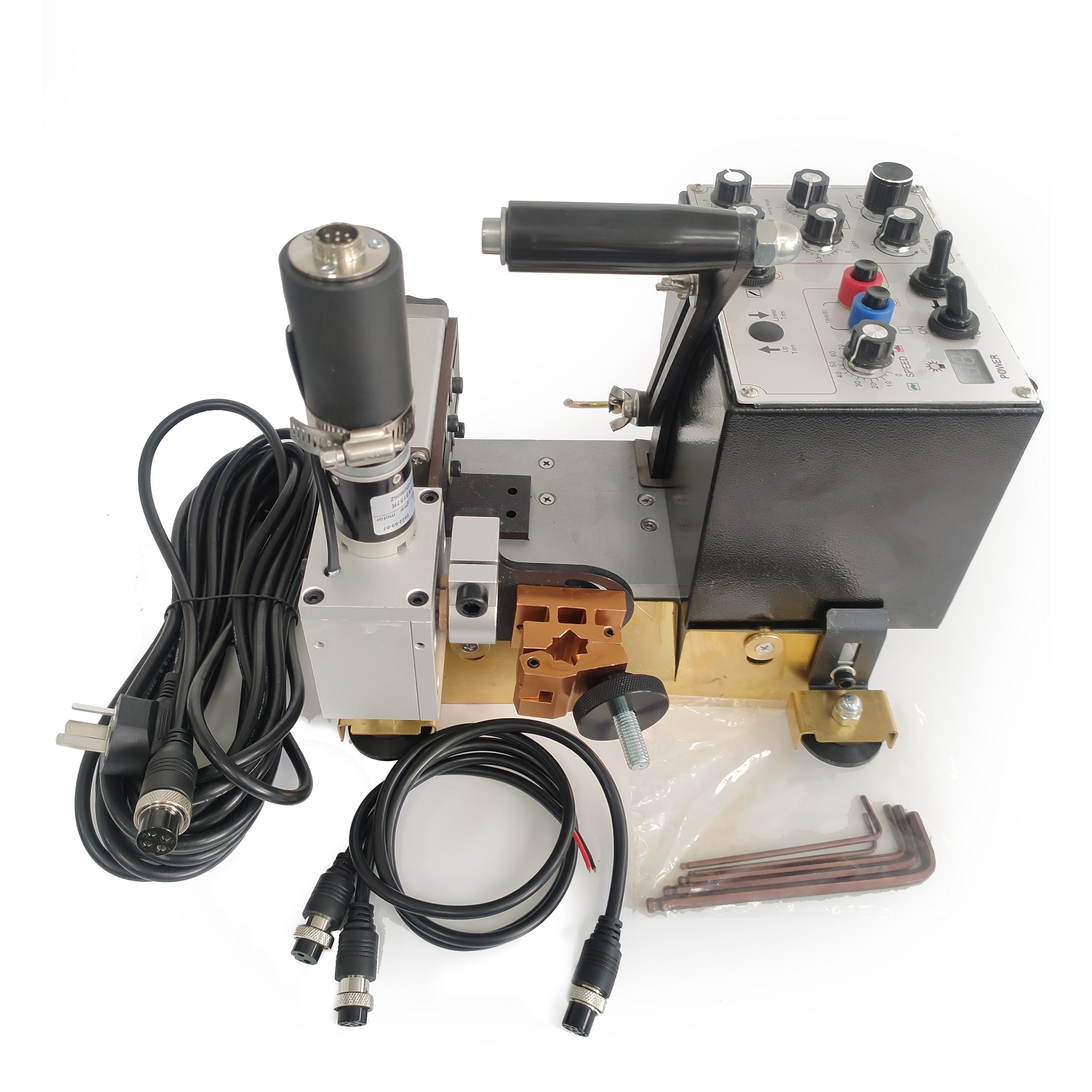 CO2 Gas Protected Automatic Welding Tractor And Swing Type Tank Fillet Welding Machine