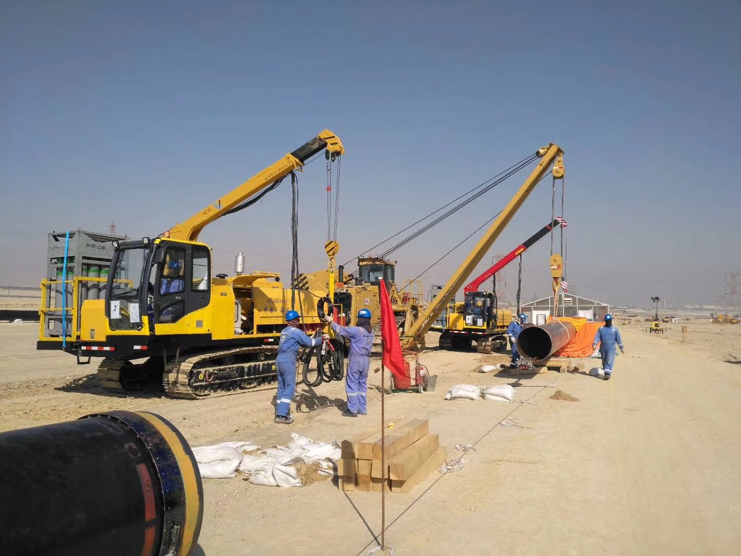 pipeline heating machine